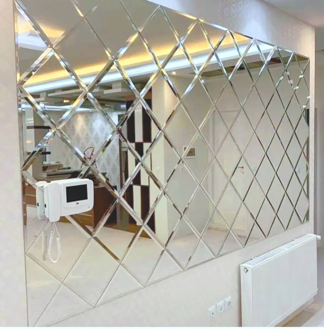 آینه پازلی طرح لوزی